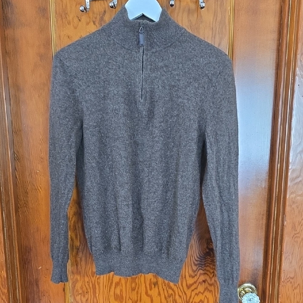 Christian Lacroix Brown Zip Up Sweater